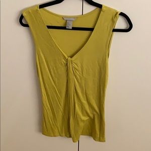 H&M yellow green top